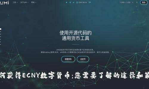 如何获得ECNY数字货币：您需要了解的途径和策略